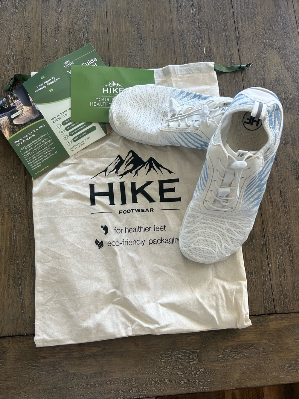HIKE footwear HF Signature lightweight barefoot walking shoes. Unisex.
